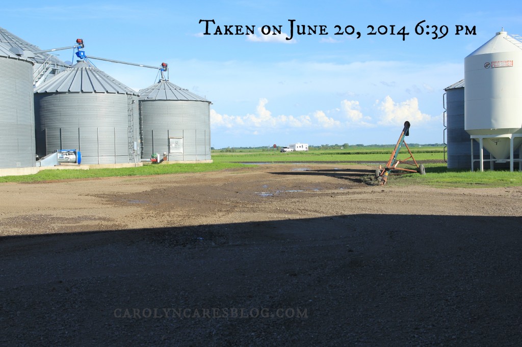 Same location, 22 hours later. This could be under EPA jurisdiction, due to the watershed this puddle was in.