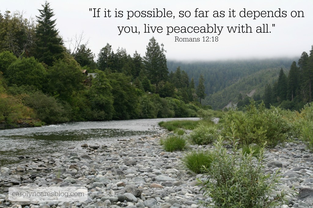 It Depends on Agvocates to Live Peaceably
